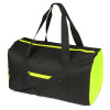Сумка спортивная Master с цветными молниями, неоново-зеленый