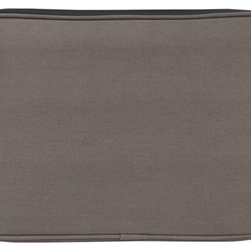 Чехол для 14-дюймового ноутбука Joey объемом 2 л из брезента, переработанного по стандарту GRS, серый