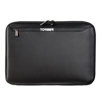 Чехол для планшета TORBER ВОЯЖ 15.6'', чёрный, нейлон/микрофибра, 42 х 2 х 28,5 см, 2,4л
