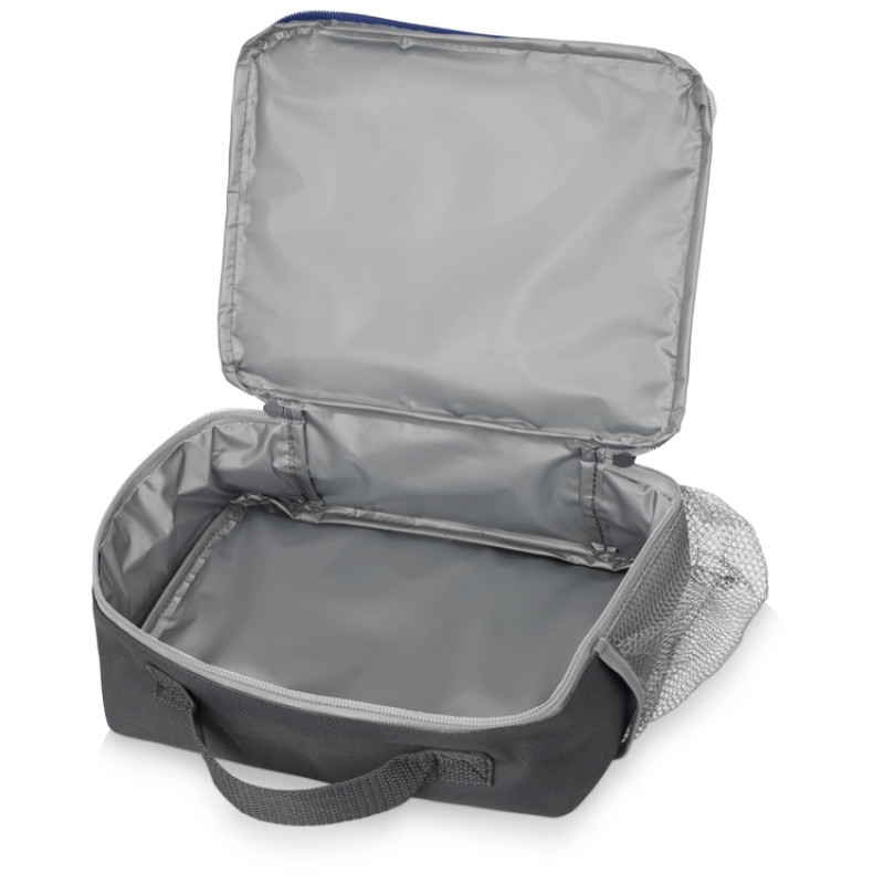 Изотермическая сумка-холодильник "Breeze" для ланч-бокса, серый/серый