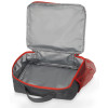 Изотермическая сумка-холодильник "Breeze" для ланч-бокса, серый/красный