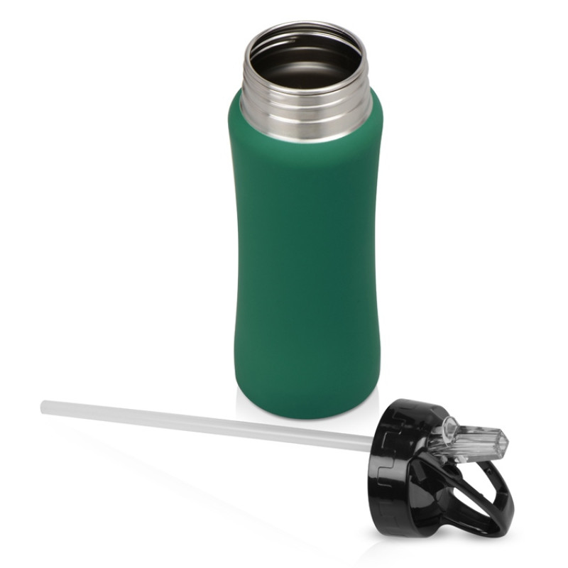 Бутылка спортивная "Коста-Рика" 600мл, зеленый