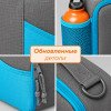 Изотермическая сумка-холодильник "Breeze New" для ланч-бокса, серый/голубой Изотермическая сумка-холодильник "Breeze New" для ланч-бокса, серый/голубой