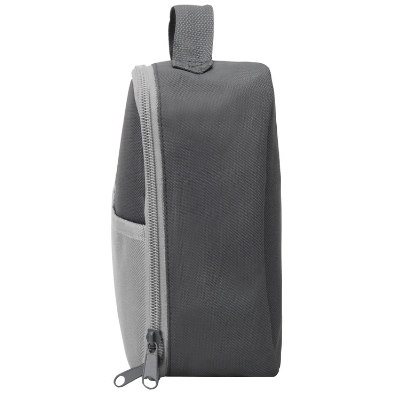 Изотермическая сумка-холодильник "Breeze" для ланч-бокса, серый/серый