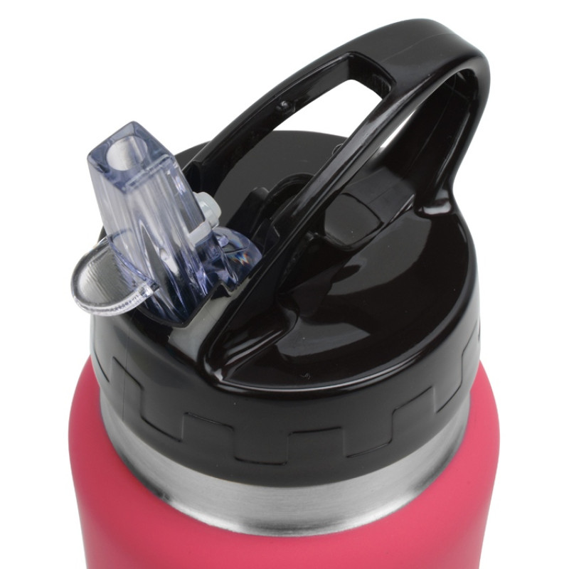 Бутылка спортивная "Коста-Рика" 600мл, фуксия