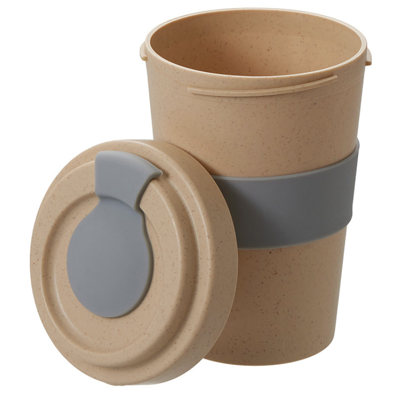 Стакан из пшеничного волокна «Flava», серый