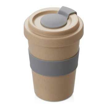 Стакан из пшеничного волокна «Flava», серый