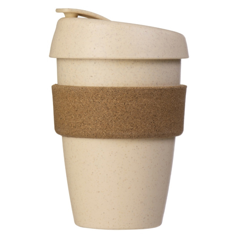 Стакан из пшеничного волокна с двойными стенками "Pino", натуральный