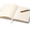 Набор блокнот с ручкой из пробки и хлопка "Beret", natural