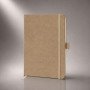 Блокнот "Sevilia Soft", гибкая обложка из крафта A5, 80 листов, крафтовый/бежевый