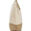 Косметичка "Jute" из хлопка и джута, натуральный