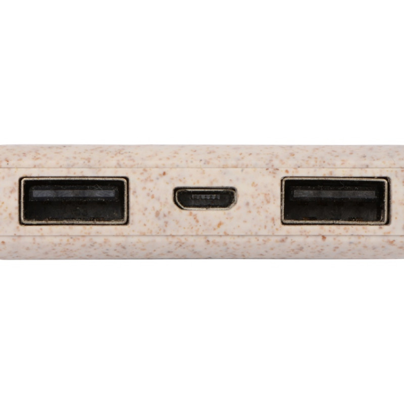 Портативное зарядное устройство "Wheatty", 5000 mAh