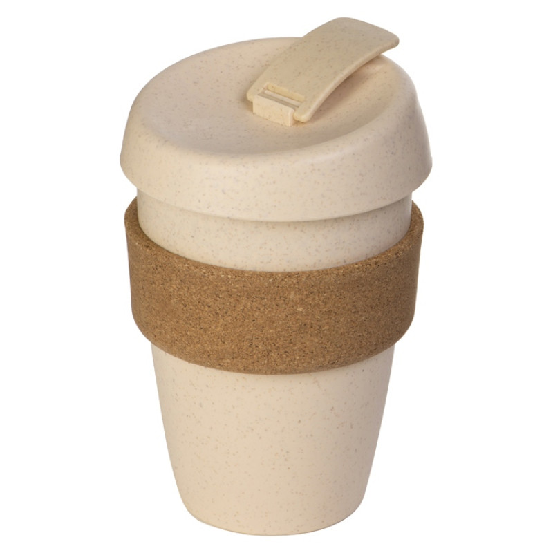 Стакан из пшеничного волокна с двойными стенками "Pino", натуральный