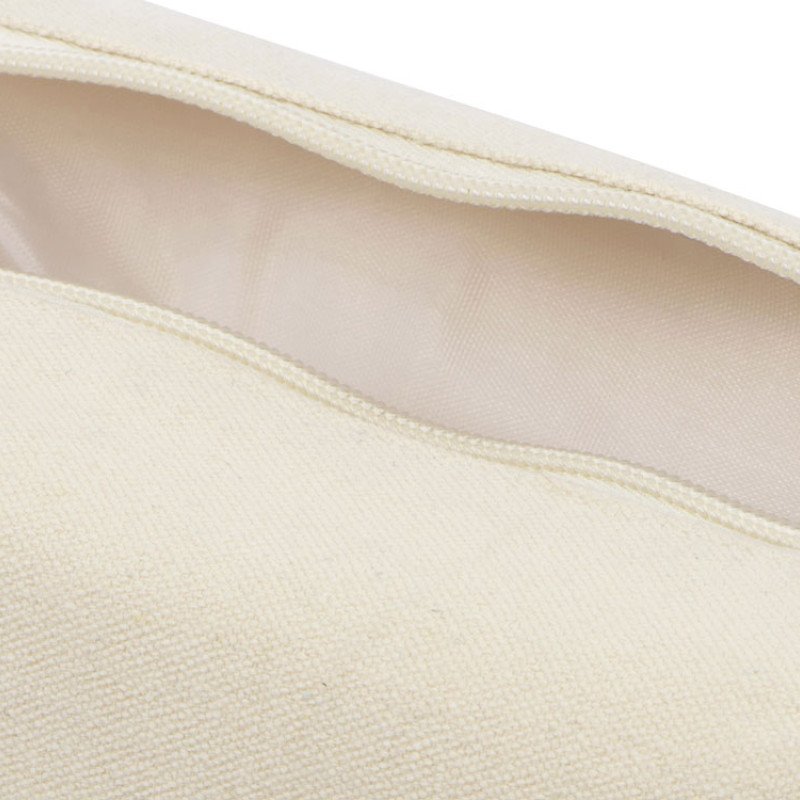 Косметичка "Jute" с ручкой из хлопка и джута, натуральный