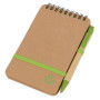 Набор канцелярский с блокнотом и ручкой "Masai", 70 л. нелинованных, зеленое яблоко