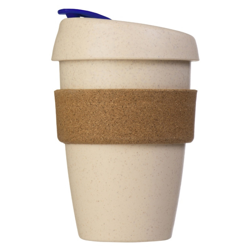 Стакан из пшеничного волокна с двойными стенками "Pino", синий