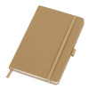 Блокнот "Sevilia Hard", твердая обложка из крафта A5, 80 листов, крафтовый/бежевый