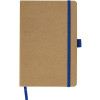 Блокнот "Sevilia Hard", твердая обложка из крафта A5, 80 листов, крафтовый/синий