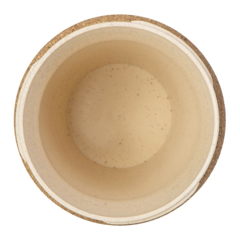 Стакан из пшеничного волокна с двойными стенками "Pino", натуральный