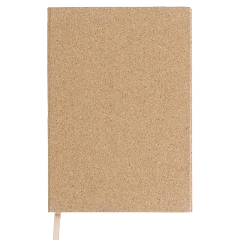 Блокнот из пробки А5 "Passiflora", твердая обложка, 80 листов 80 гр/м2 переработанной белой бумаги,