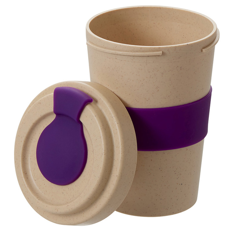 Стакан из пшеничного волокна «Flava», фиолетовый 2603C