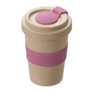 Стакан из пшеничного волокна «Flava», dust pink