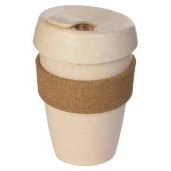 Стакан из пшеничного волокна с двойными стенками "Pino", натуральный