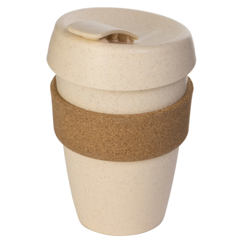 Стакан из пшеничного волокна с двойными стенками "Pino", натуральный