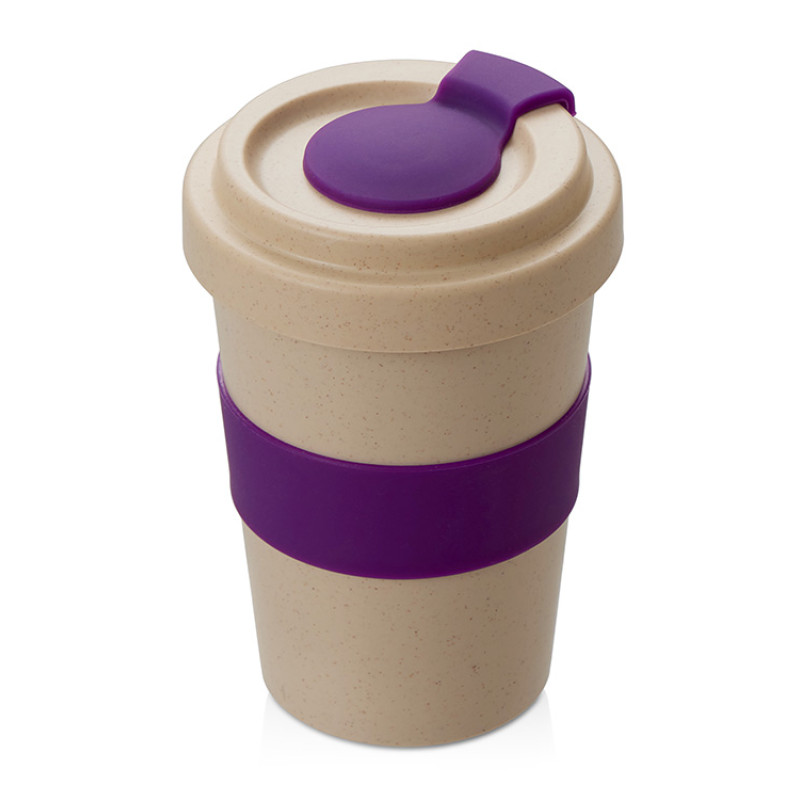 Стакан из пшеничного волокна «Flava», фиолетовый 2603C