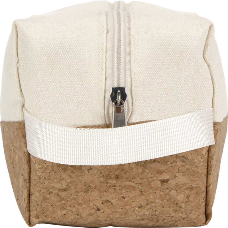Несессер Corky хлопковый с пробковой вставкой, натуральный