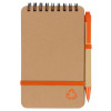 Набор канцелярский с блокнотом и ручкой "Masai", 70 л. нелинованных, оранжевый