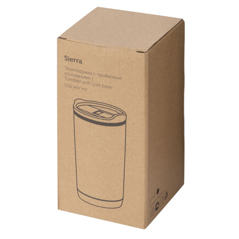 Термокружка «Sierra». черный