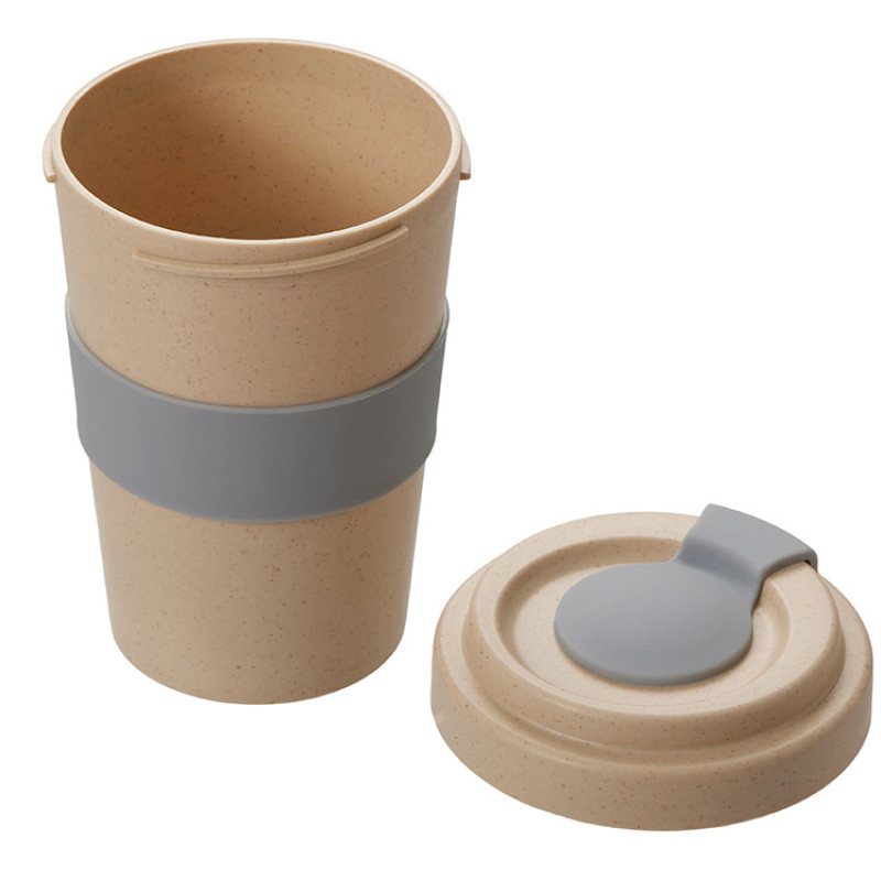 Стакан из пшеничного волокна «Flava», серый