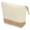 Косметичка "Jute" из хлопка и джута, натуральный