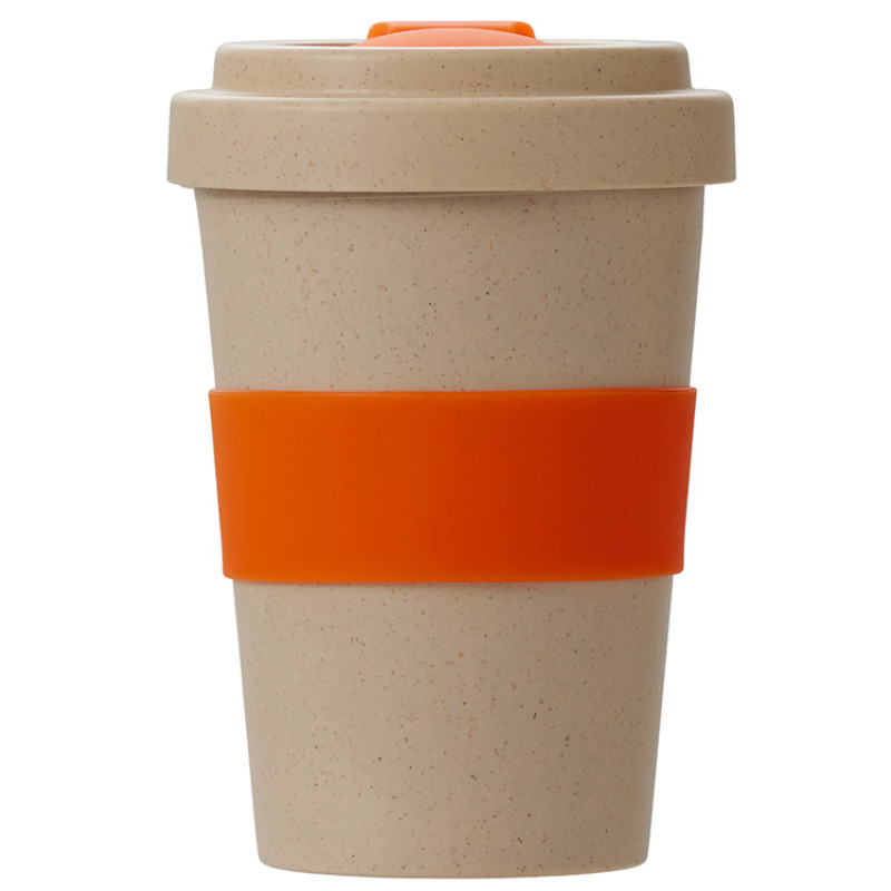 Стакан из пшеничного волокна «Flava», оранжевый 021C