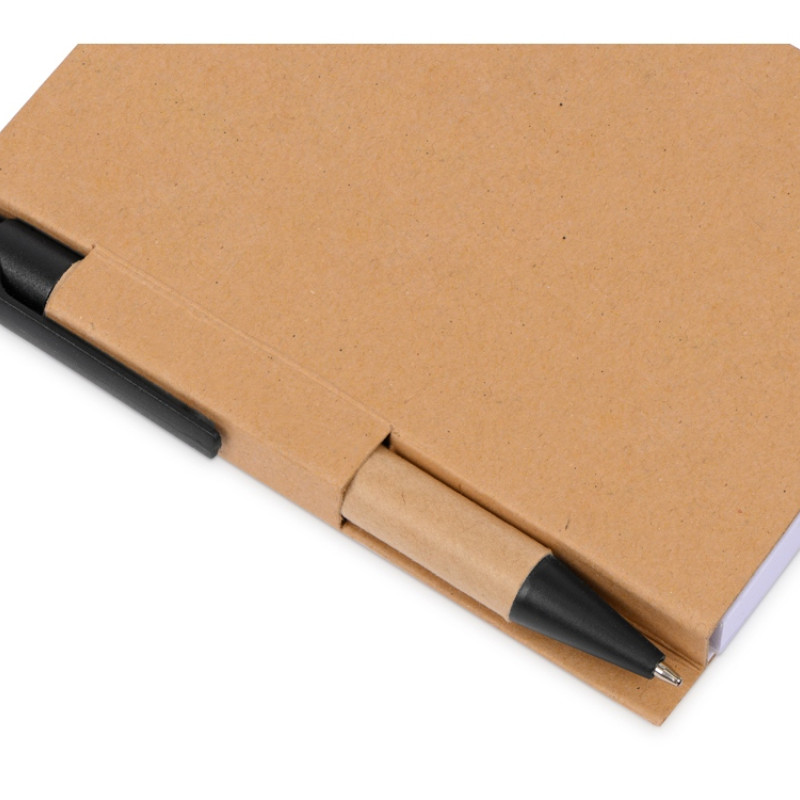 Набор канцелярский с блокнотом и ручкой "Samui", бежевый