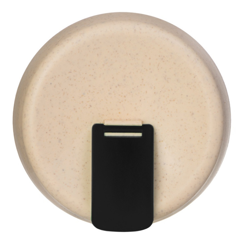 Стакан из пшеничного волокна с двойными стенками "Pino", черный