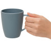Кружка из пшеничного волокна Morning, 400 мл, серо-голубой 430C