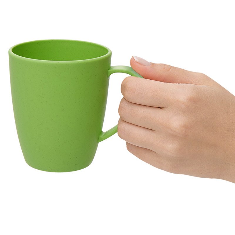 Кружка из пшеничного волокна Morning, 400 мл, зеленый