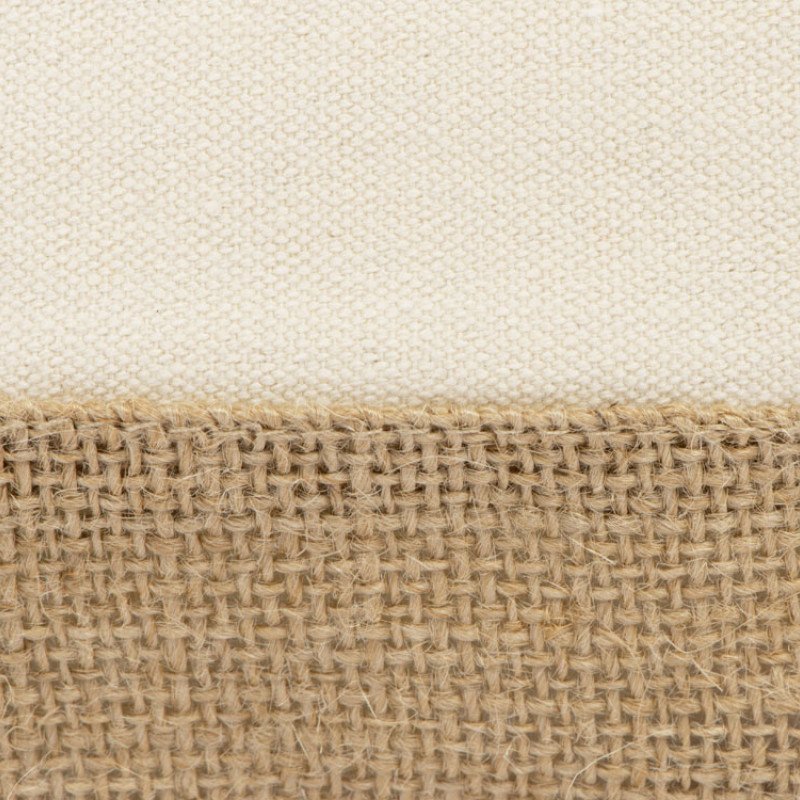 Косметичка "Jute" с ручкой из хлопка и джута, натуральный