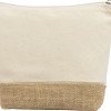 Косметичка "Jute" из хлопка и джута, натуральный