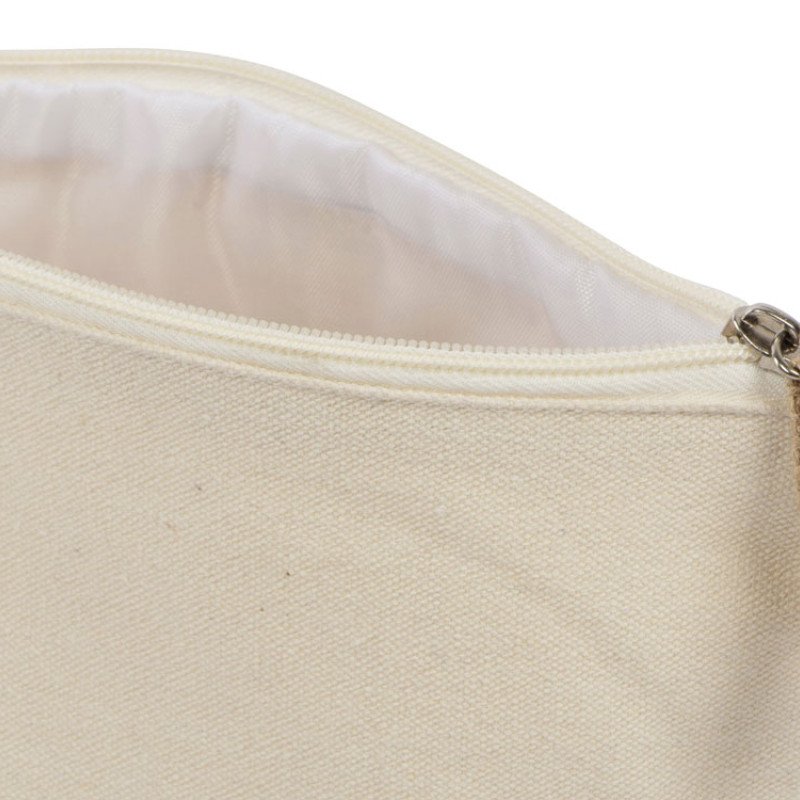 Косметичка "Jute" из хлопка и джута, натуральный