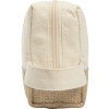 Косметичка "Jute" с ручкой из хлопка и джута, натуральный