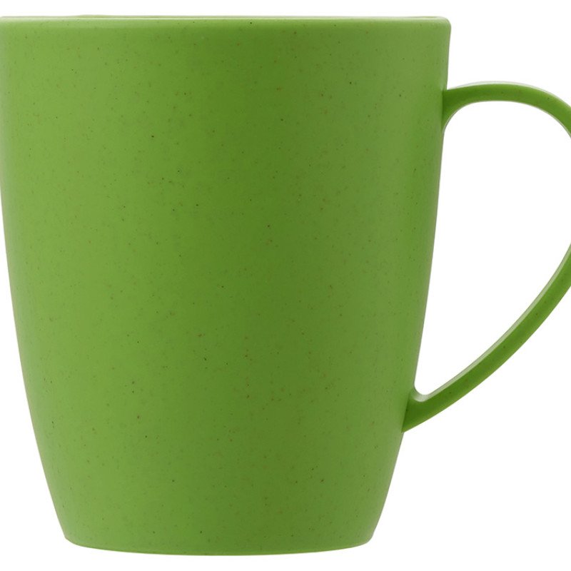Кружка из пшеничного волокна Morning, 400 мл, зеленый