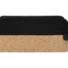 Несессер Corky хлопковый с пробковой вставкой, черный
