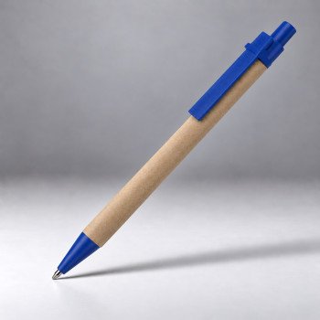 Ручка картонная шариковая "Эко 3.0", синий