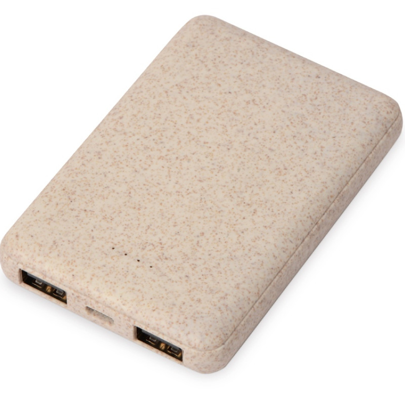 Портативное зарядное устройство "Wheatty", 5000 mAh