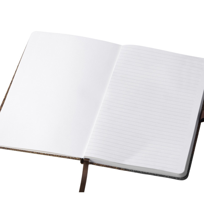 Блокнот из кофейных зерен А5 "Coffee notes", твердая обложка, 80 листов 70 гр/м2 белой бумаги, кофейный