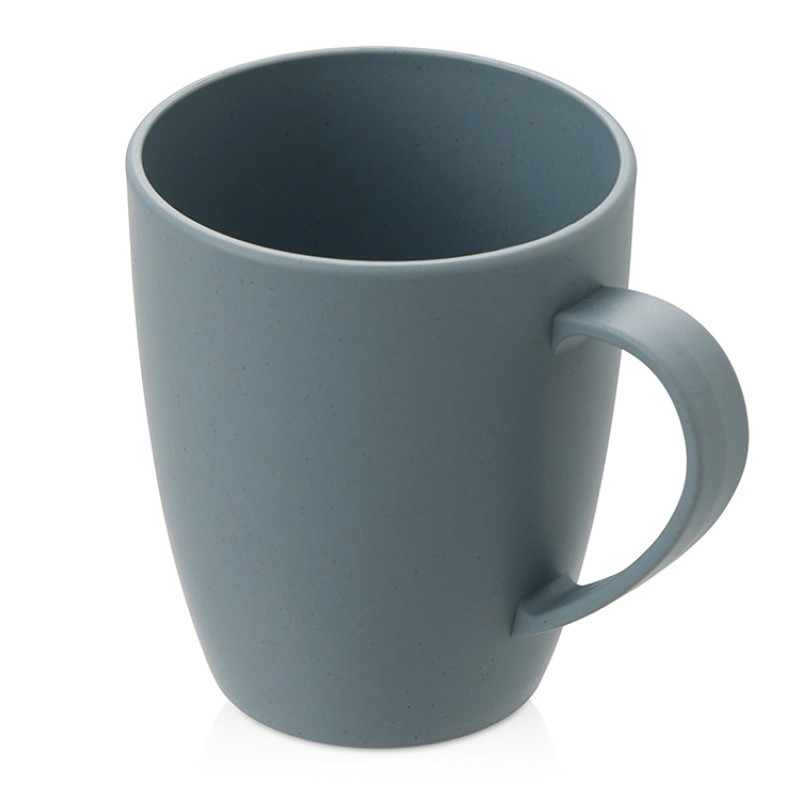 Кружка из пшеничного волокна Morning, 400 мл, серо-голубой 430C