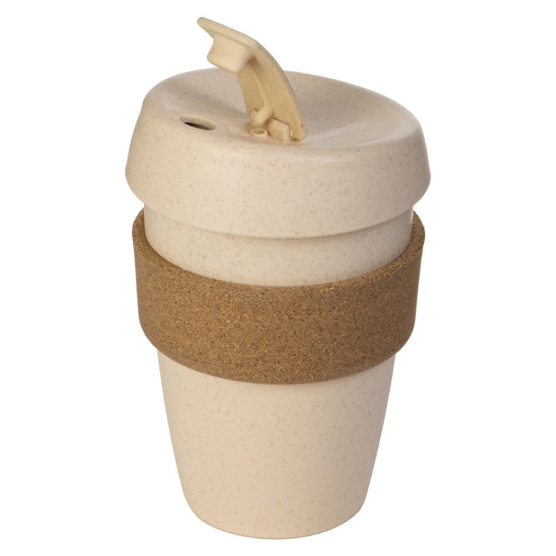 Стакан из пшеничного волокна с двойными стенками "Pino", натуральный